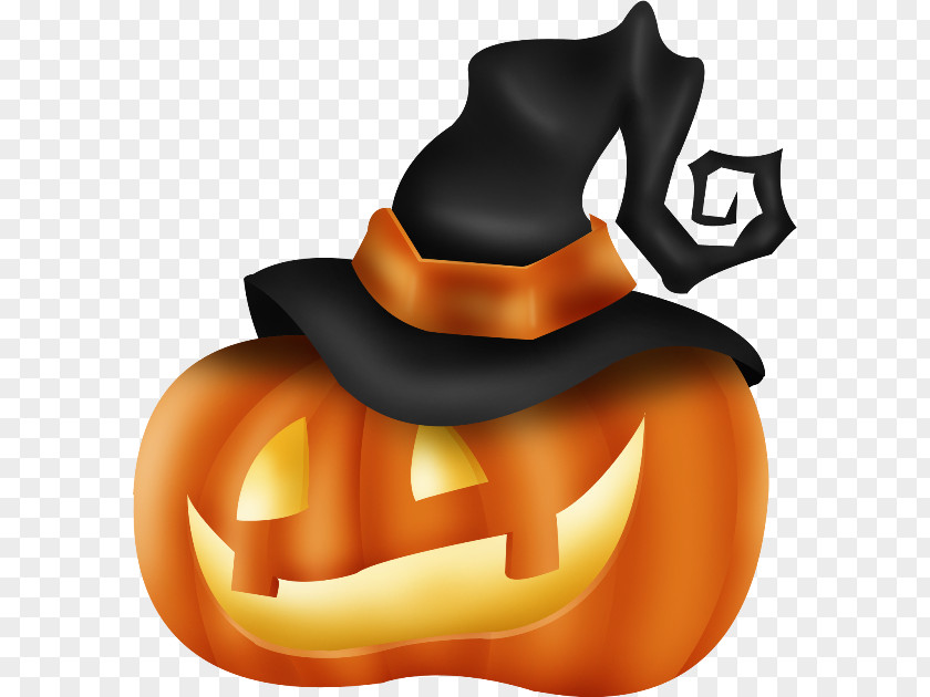 Pumpkin Witch Hat Witchcraft Clip Art PNG