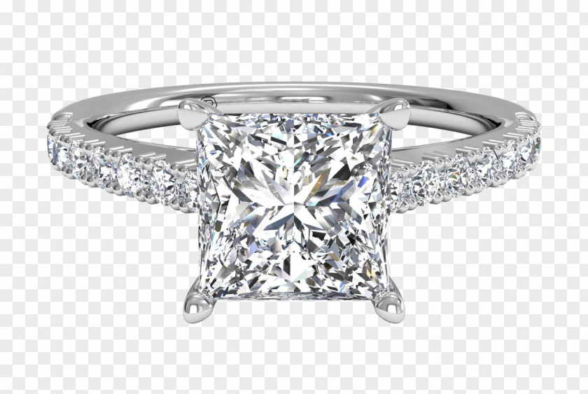 Solitaire Ring Engagement Ritani Jewellery Wedding PNG