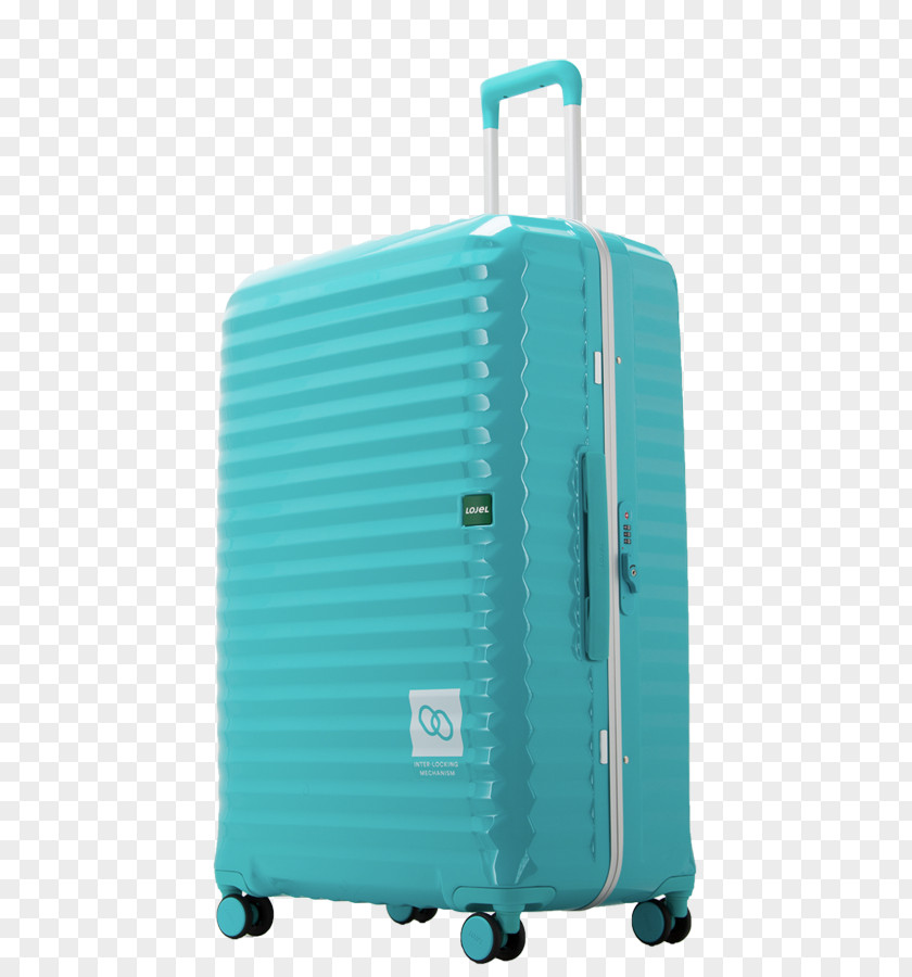 Suitcase Hand Luggage Blue Antler Travel PNG