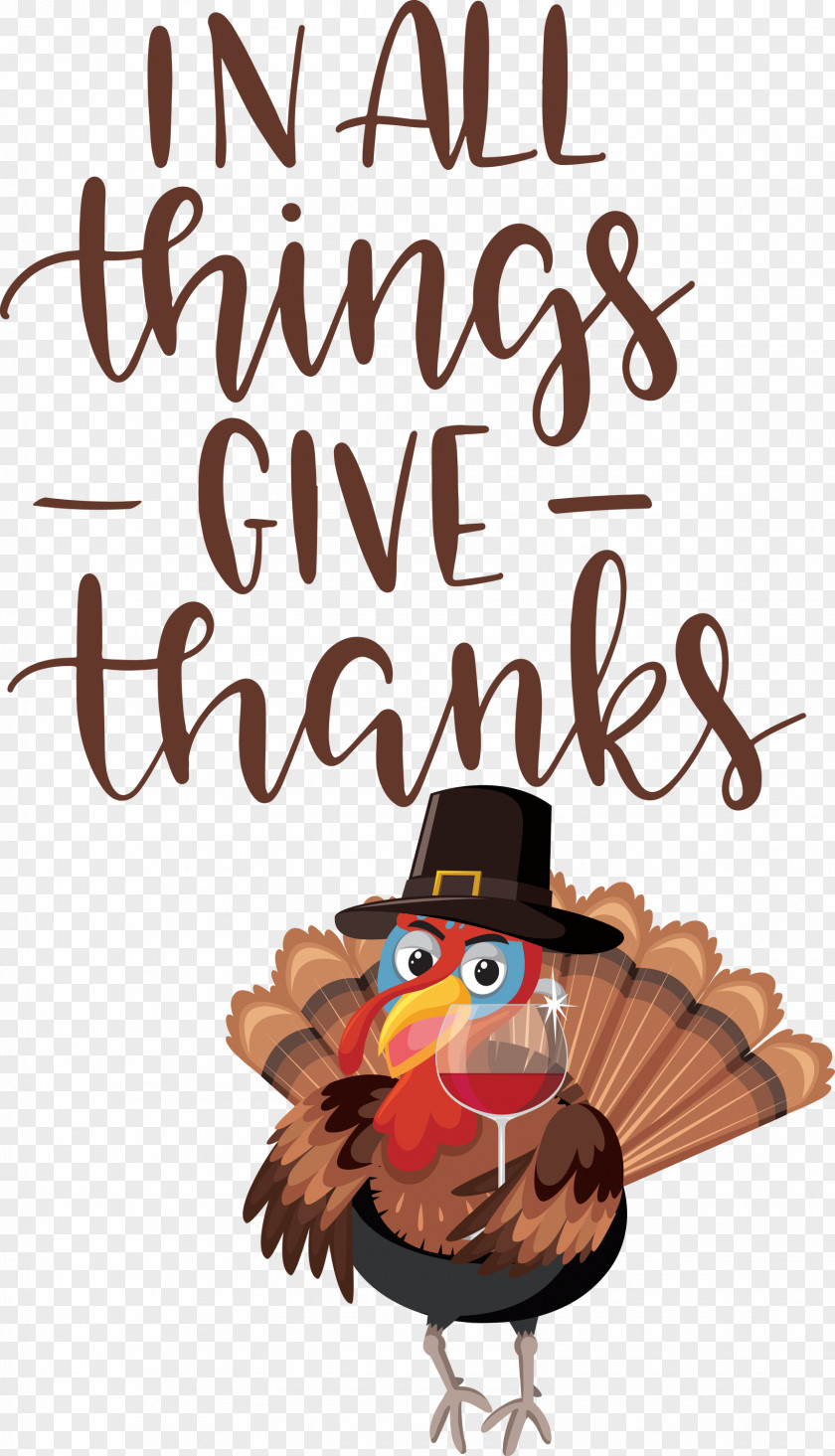 Give Thanks Thanksgiving Autumn PNG