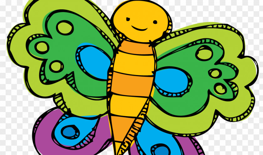 Third Grade Butterfly Clip Art PNG