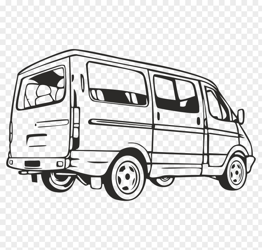 Car Compact Van GAZelle Yula PNG