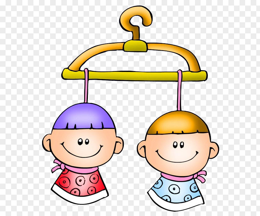 Child Clothes Hanger Cartoon Clip Art PNG
