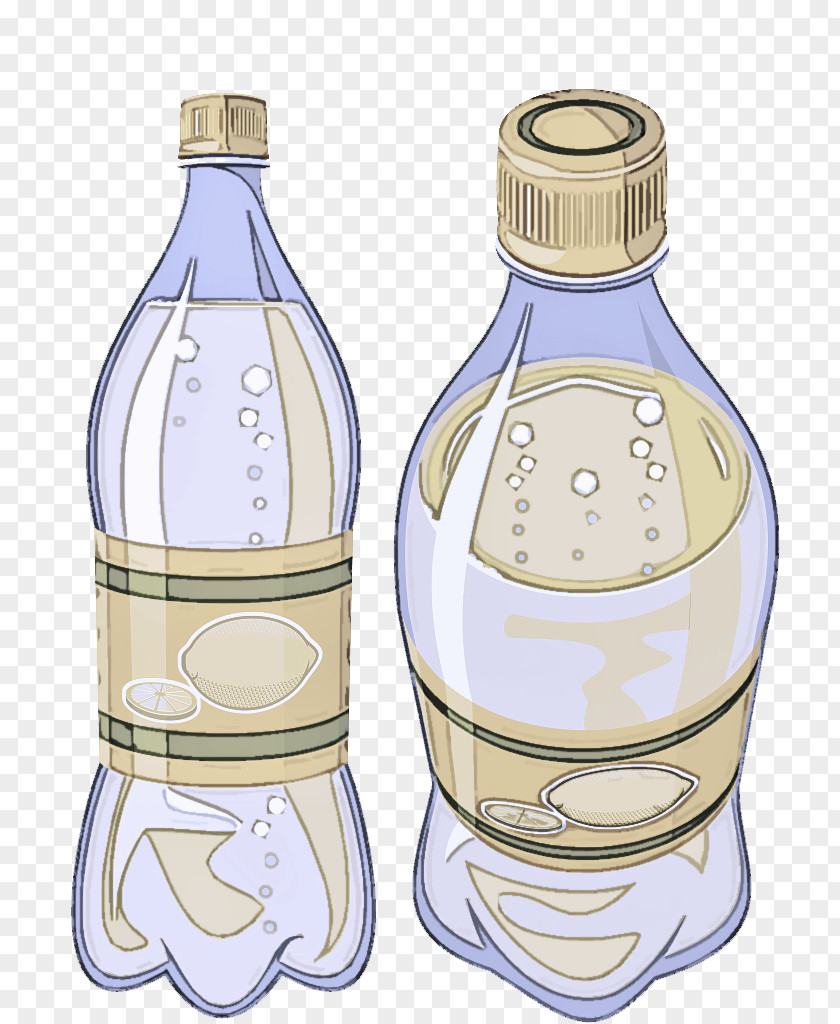 Glass Bottle Water PNG