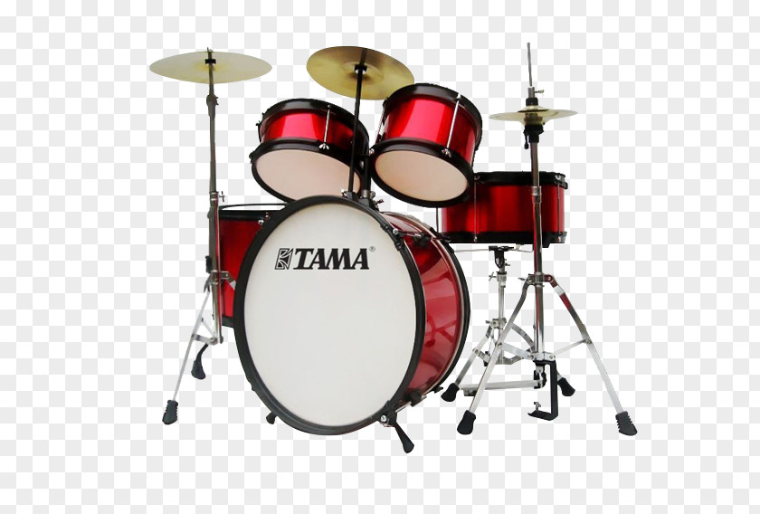 Red Drum Bass Drums Timbales Snare PNG
