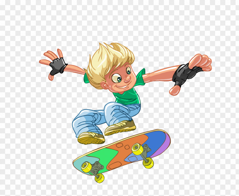 Skateboard Skateboarding Styles Euclidean Vector PNG