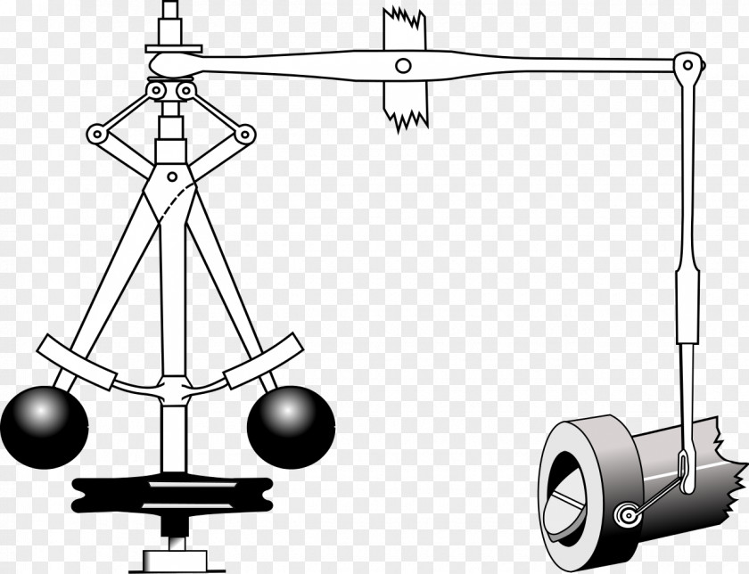 Work Centrifugal Governor Force Mechanics Invention Mechanism PNG