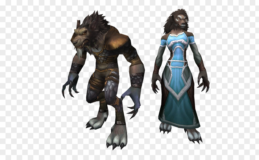 World Of Warcraft Worgen Gilneas Werewolf Blade Runner PNG