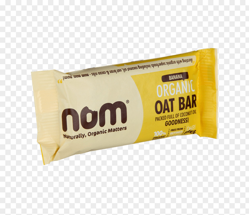 Banana Organic Food Bar Flavor Oat PNG