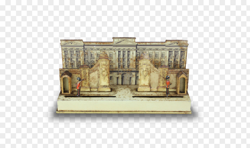 Buckingham Palace Mechanical Toy Yeomen Of The Guard Lithography PNG