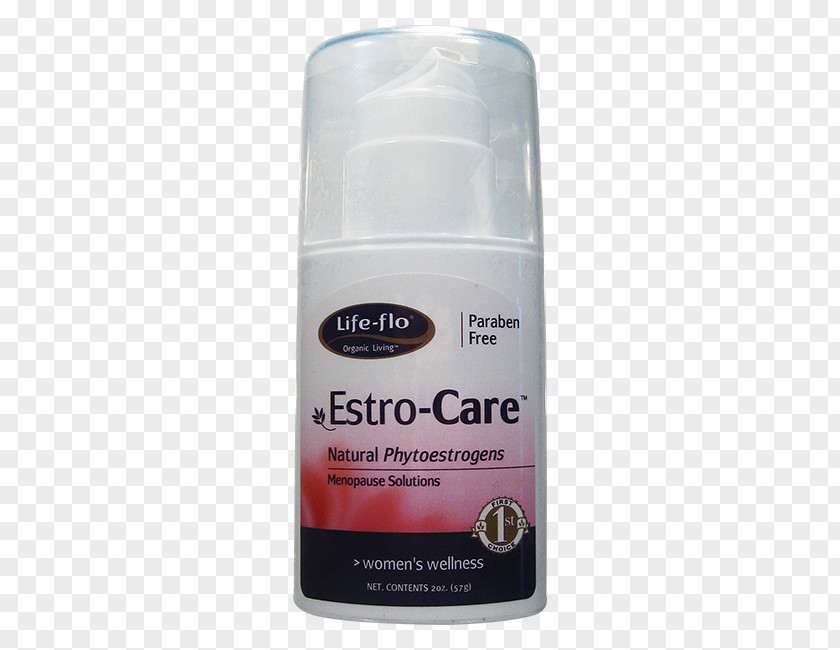 Cream Bottle Life-Flo Estro-Care Body Phytoestrogens Lotion Ounce PNG