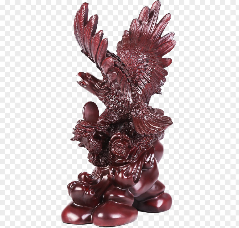 Eagle Wings Wood Carving Bird PNG