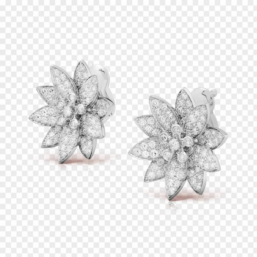 Jewellery Earring Cubic Zirconia Van Cleef & Arpels Diamond PNG