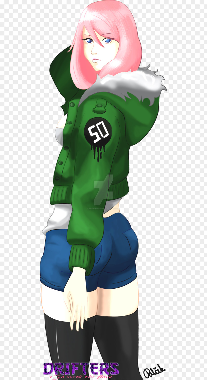 Stormbreaker Cartoon Green Mascot Outerwear PNG