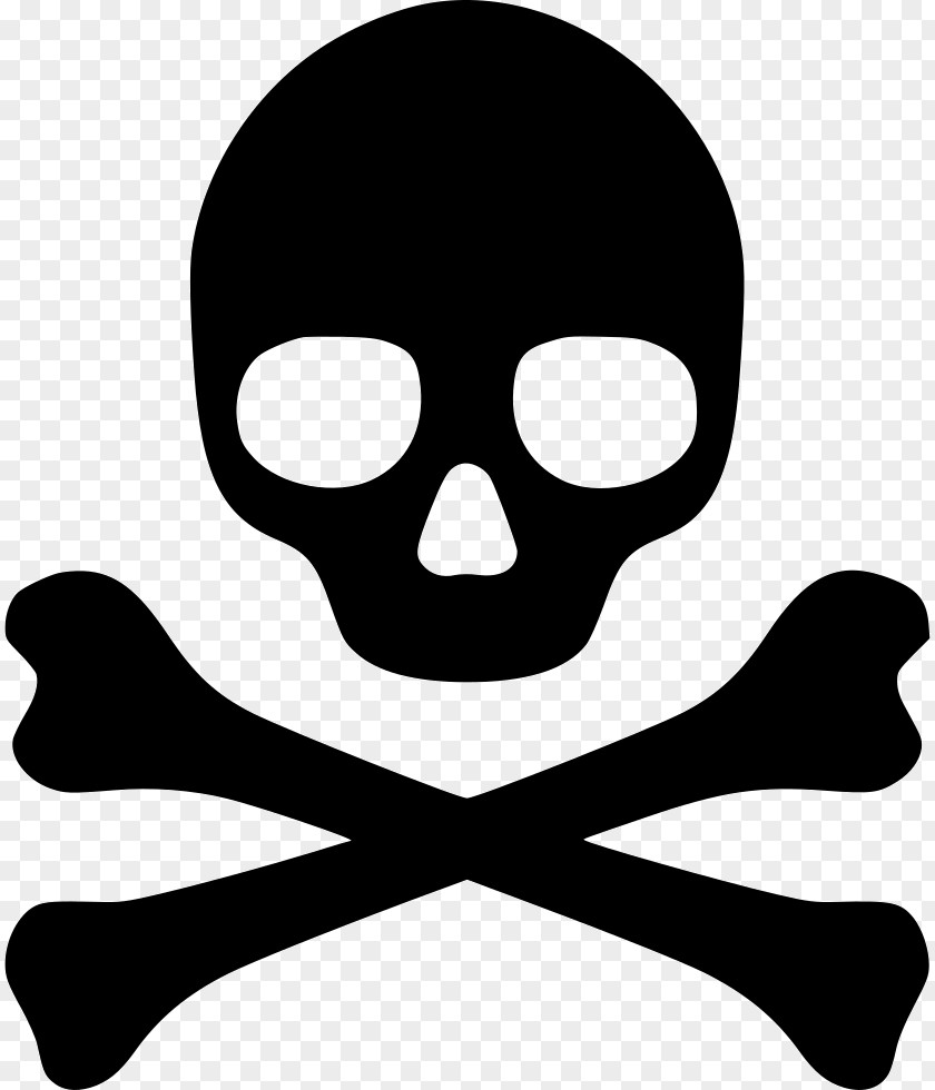 Symbol Poison Hazard Skull And Crossbones PNG