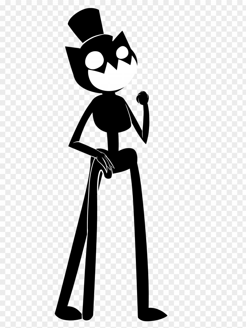 Art Style Cat Silhouette PNG