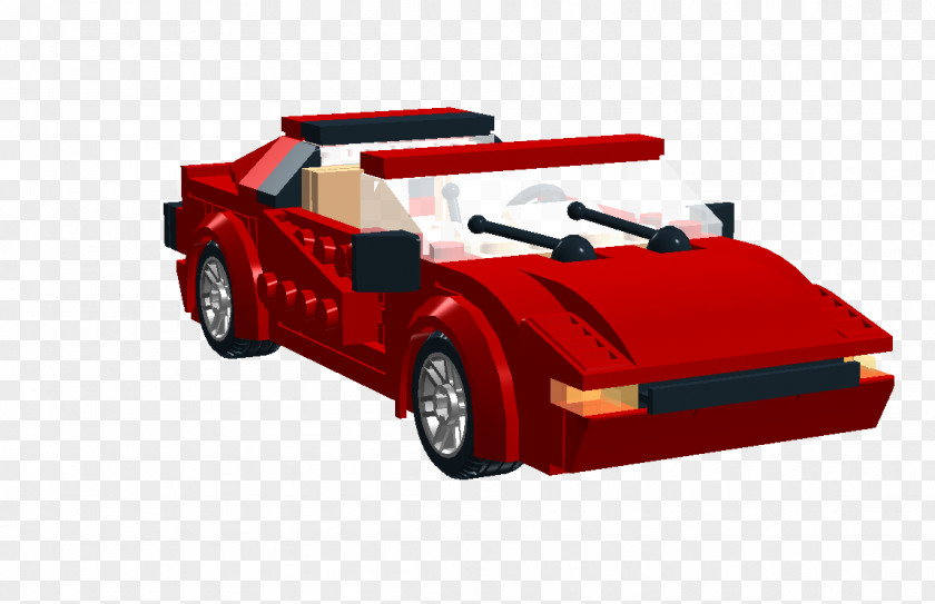 Ferrari 308 Compact Car Model Automotive Design Product PNG