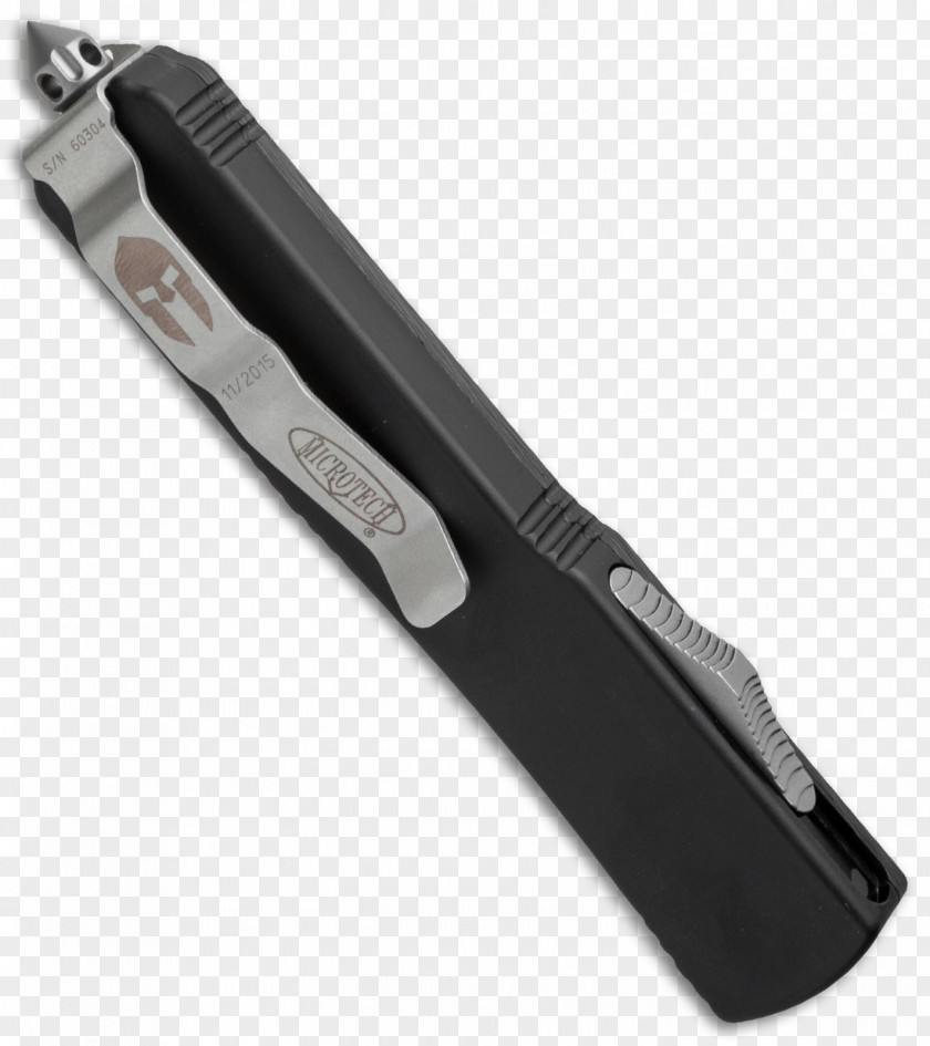 Flippers Sliding Knife Switchblade Microtech Knives PNG