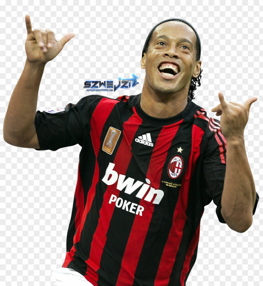 Football Ronaldinho A.C. Milan Paris Saint-Germain F.C. Player PNG