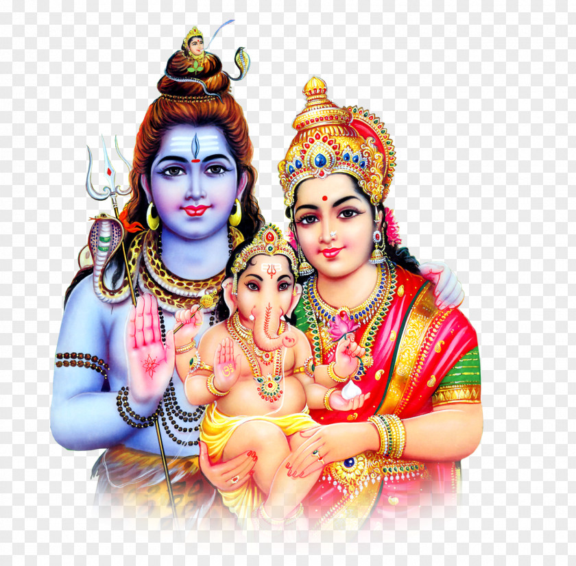 Goddess Shiva Parvati Ganesha Devon Ke Dev...Mahadev Desktop Wallpaper PNG