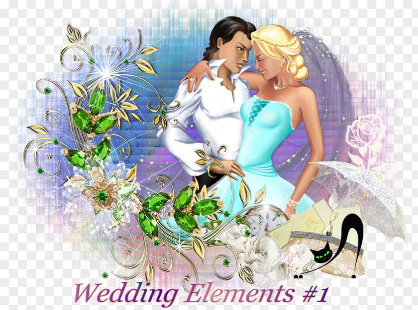 Wedding Floral Design PNG