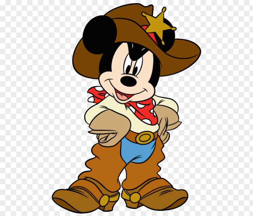 Western Mickey Mouse Minnie Donald Duck The Walt Disney Company PNG