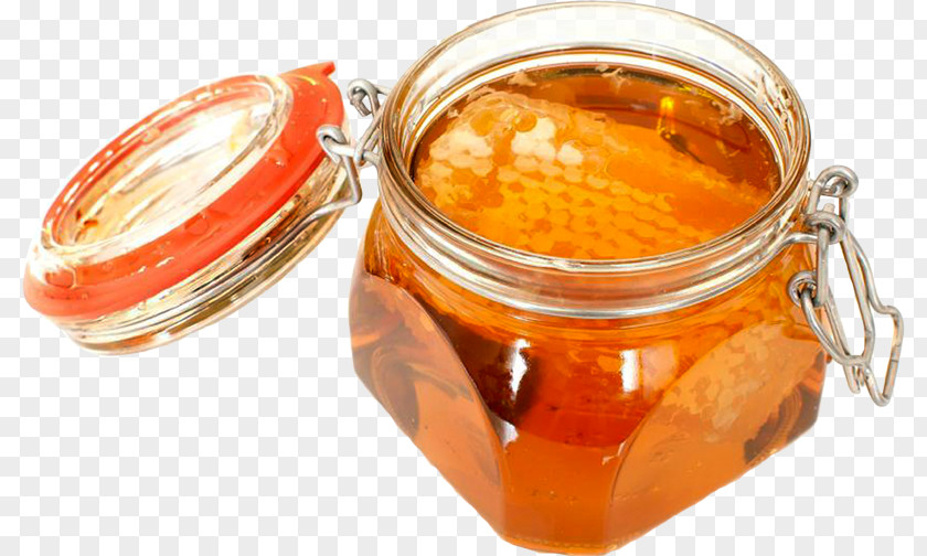 Honey Bee Pancake Jar PNG