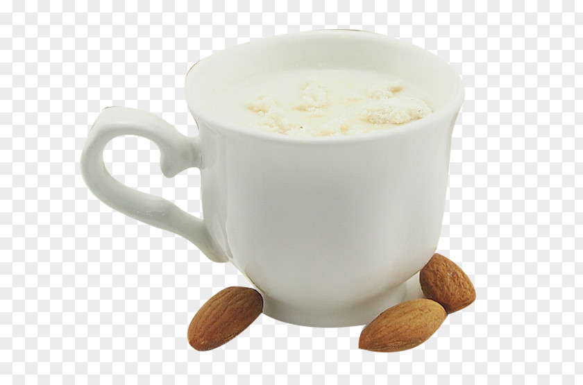 Nutrition Almond Tea Material Coffee Milk Mandelte Cafxe9 Au Lait PNG