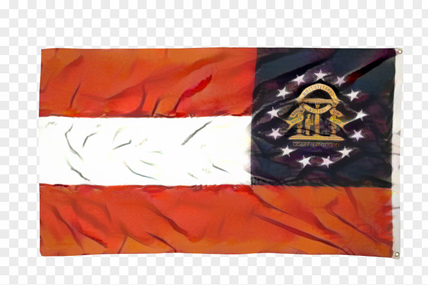 Rectangle Orange Flag Background PNG
