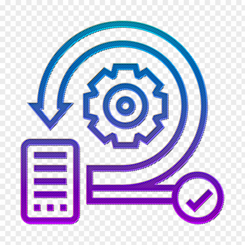 Scrum Process Icon Iteration PNG