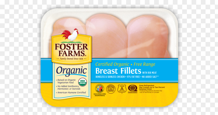 100 Percent Fresh Foster Farms Organic Food American Humane Certified PNG