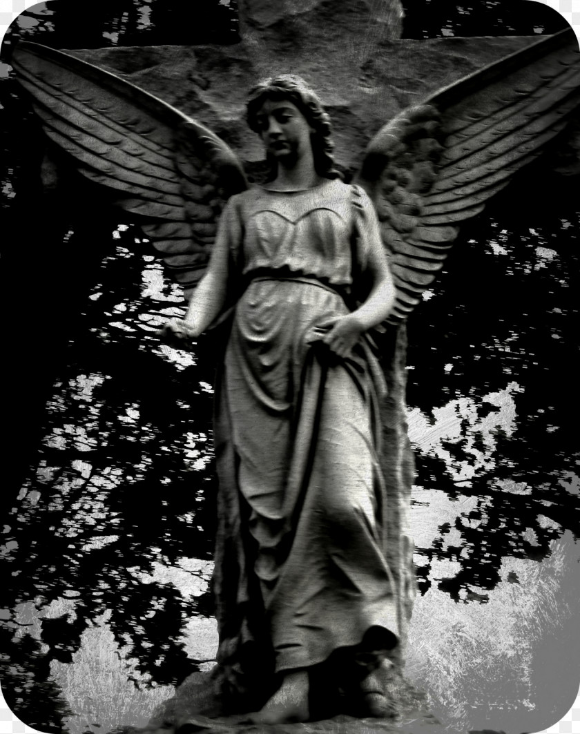 Angel Statue Classical Sculpture Gabriel PNG