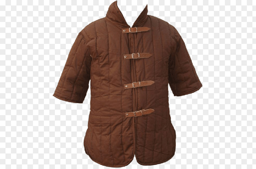 Armour Gambeson Body Armor Middle Ages Live Action Role-playing Game PNG