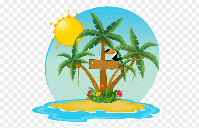 Cartoon Beach Material Royalty-free Stock Photography Clip Art PNG