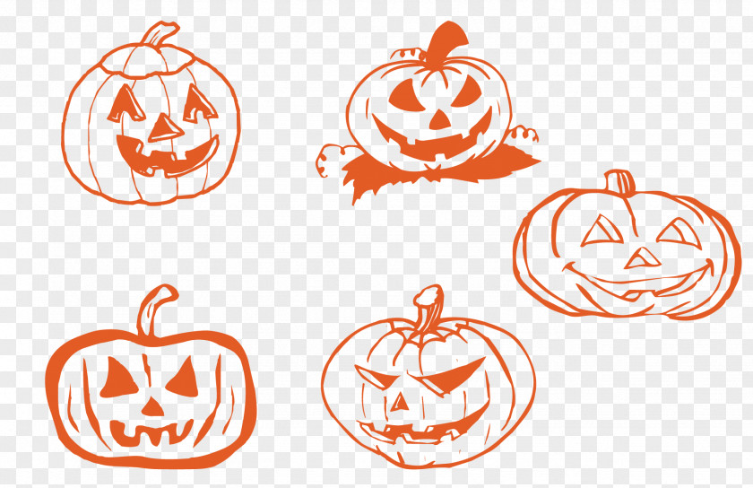 Halloween Pumpkin Jack-o'-lantern Clip Art PNG