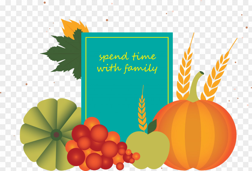 Thanksgiving Autumn Harvest PNG