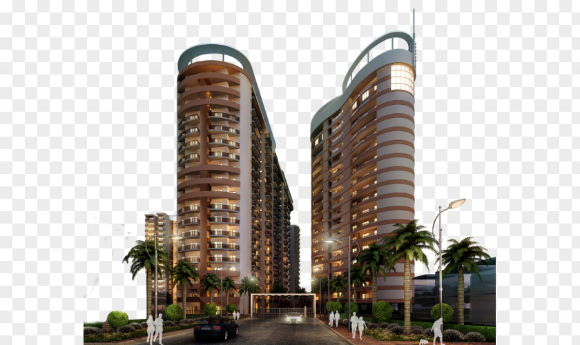 Building Condominium Commercial Real Estate Skyscraper PNG