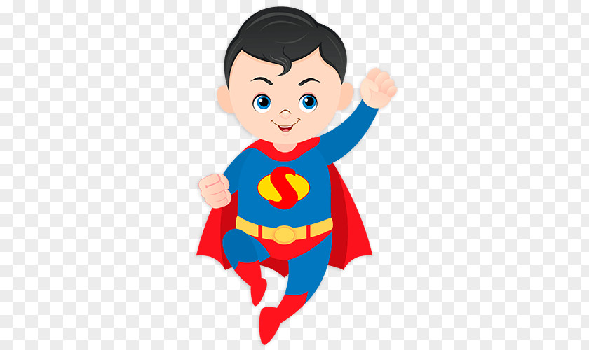 Superman T-shirt Batman Superhero Child PNG