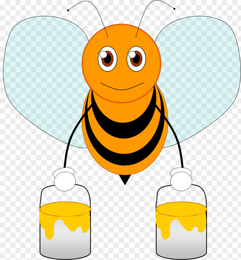 Cartoon Pictures Of Bees Bee Animation Clip Art PNG