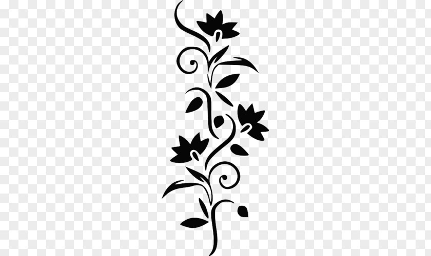 Flower Tattoo Sticker Wall Decal Floral Design PNG