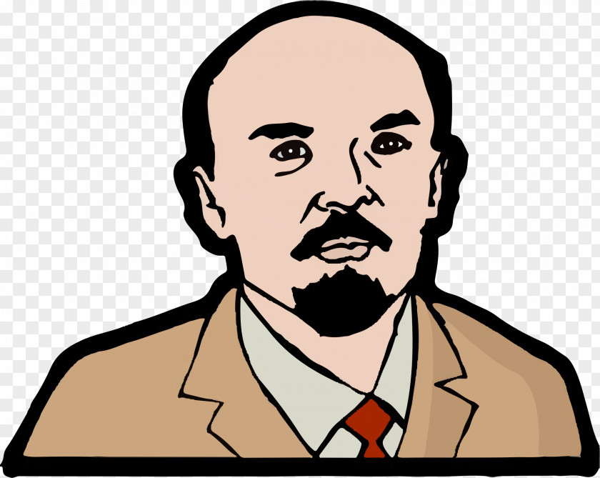 Lenin Vladimir Cartoon Drawing Clip Art PNG