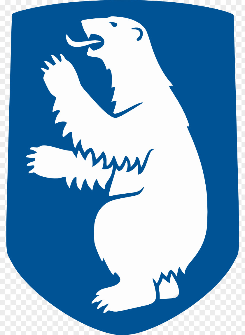 Polar Bear Coat Of Arms Greenland Flag PNG