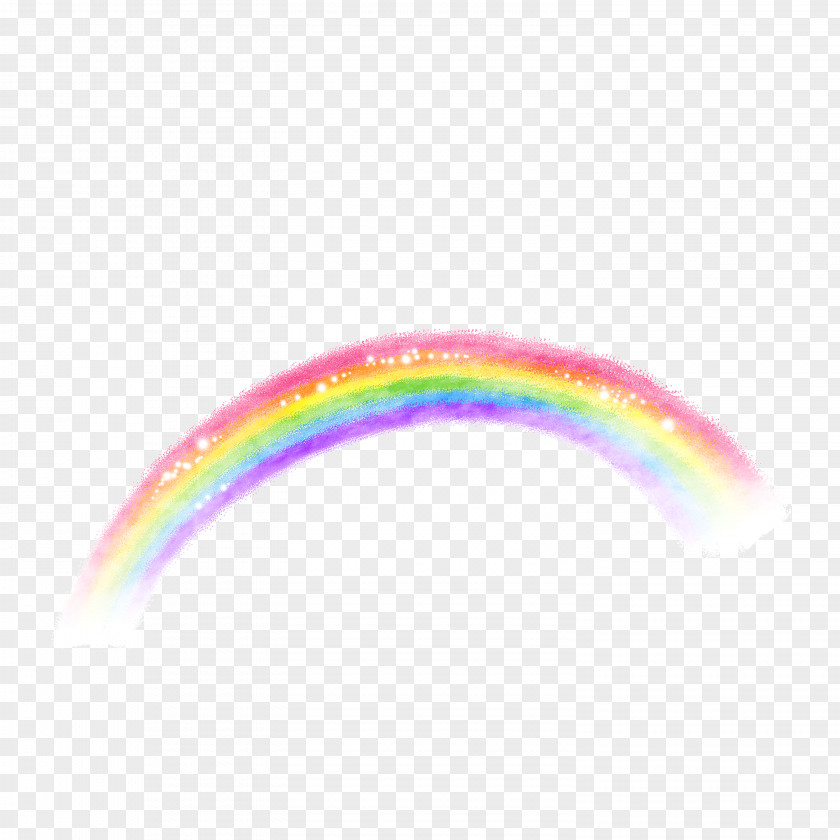 Watercolor Rainbow Icon PNG