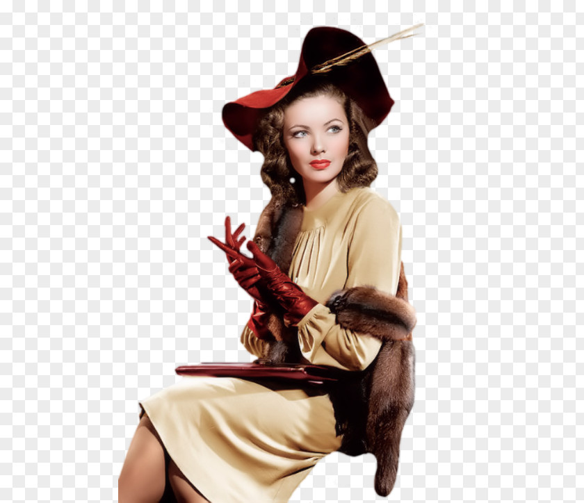 Actor Gene Tierney Hollywood Leave Her To Heaven Photograph PNG