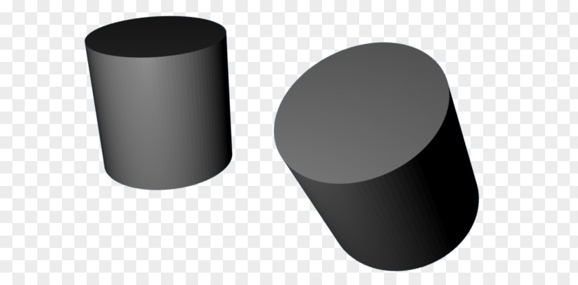 Cylinder Shape Three-dimensional Space 3D Computer Graphics PNG