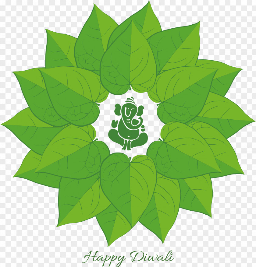Green Leaves India Festival Poster Paan Betel Areca Nut Clip Art PNG