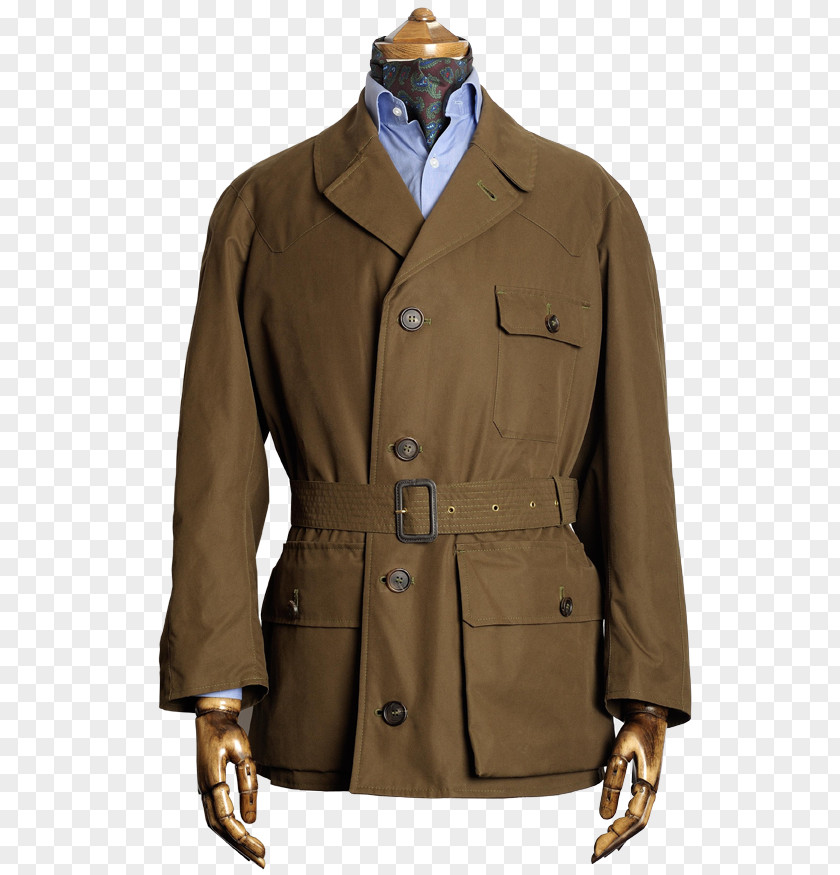 Inner Outer London Overcoat Khaki Trench Coat PNG