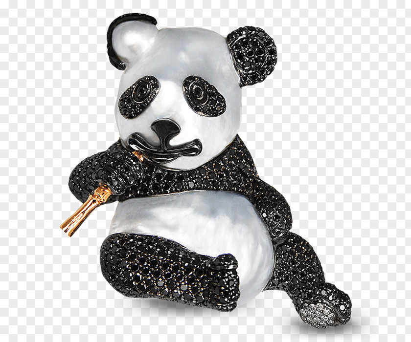 Pearl Ring Giant Panda Diamond Brooch Carbonado Jewellery PNG