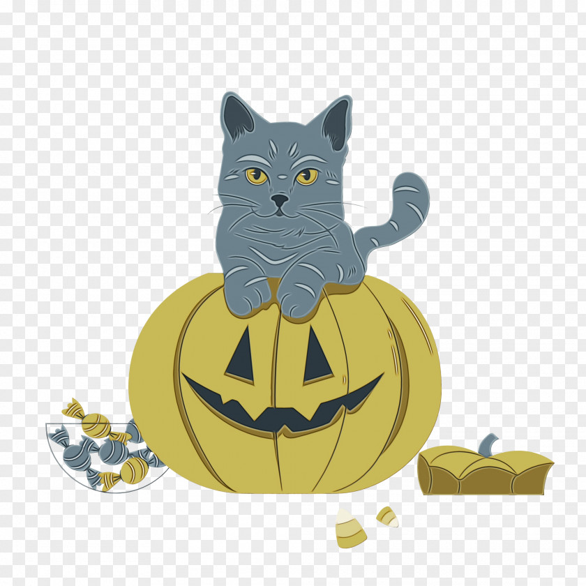 Cat Whiskers Cat-like Yellow Cartoon PNG