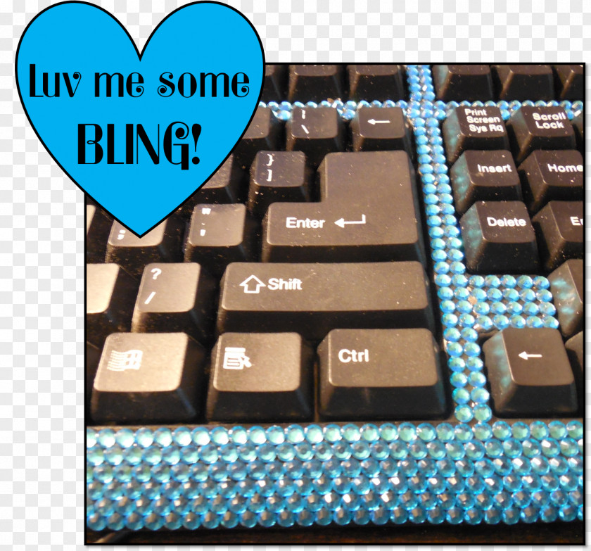Computer Keyboard Space Bar Turquoise Font PNG